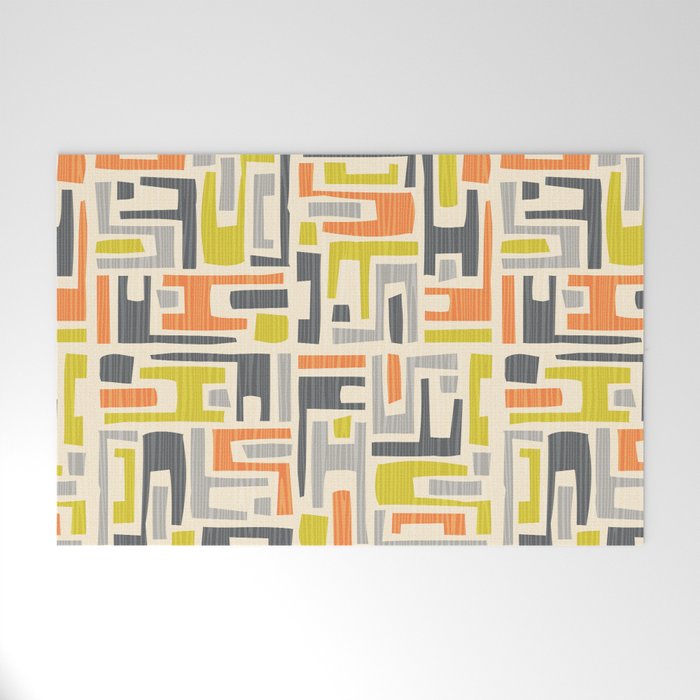 Mid Century Modern 58.1 Welcome Mat Gallery Image 1