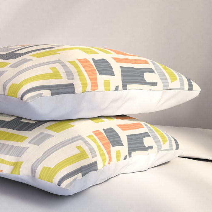 Mid Century Modern 58.1 Pillow Sham Gallery Image 3