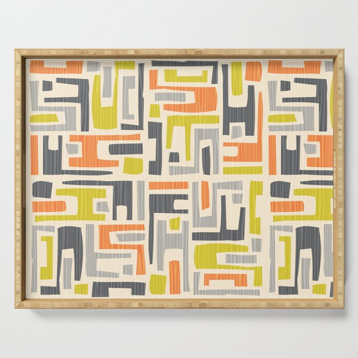 Mid Century Modern 58.1 Serving Tray Gallery Image 1