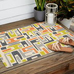 Mid Century Modern 58.1 Outdoor Rug Gallery Image 2
