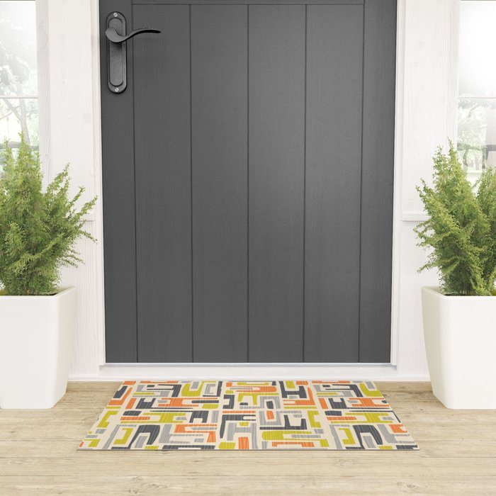 Mid Century Modern 58.1 Welcome Mat Gallery Image 3