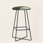 Wanderlust Forest River - Mountain Adventure in Foggy Woods Stool Gallery Image 1