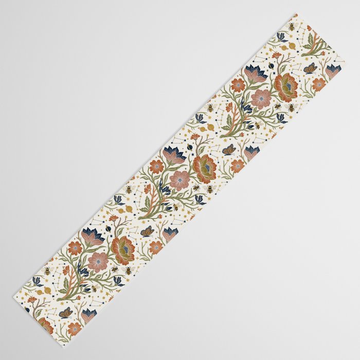 Boho Floral Galaxy Garden Table Runner Gallery Image 3