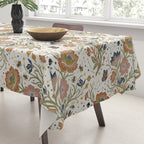 Boho Floral Galaxy Garden Tablecloth Gallery Image 3