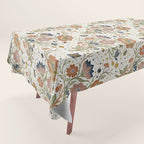 Boho Floral Galaxy Garden Tablecloth Gallery Image 1