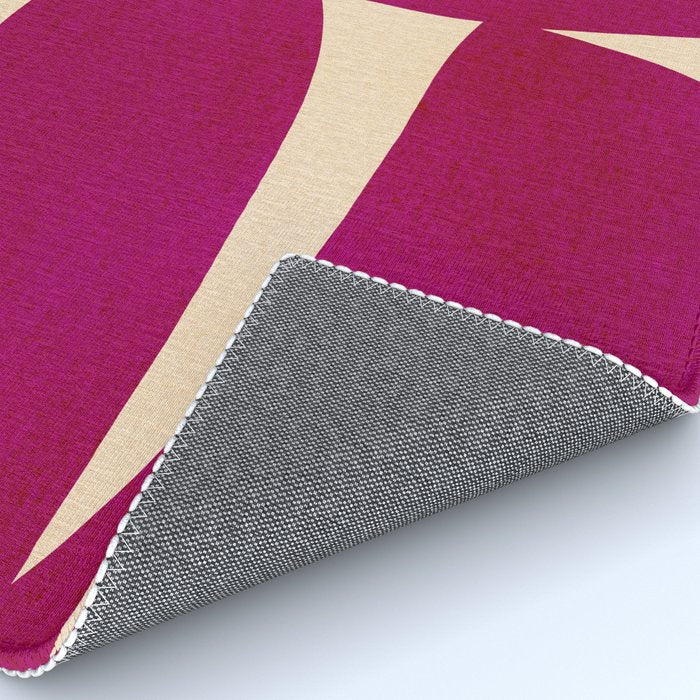 Abstract A11-magenta Rug Gallery Image 4
