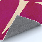 Abstract A11-magenta Rug Gallery Image 4