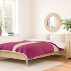 Abstract A11-magenta Duvet Cover Gallery Image 2