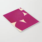Abstract A11-magenta Notebook Gallery Image 3