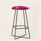 Abstract A11-magenta Stool Gallery Image 1
