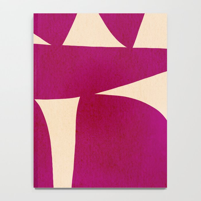 Abstract A11-magenta Notebook Gallery Image 4