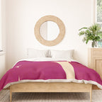 Abstract A11-magenta Duvet Cover Gallery Image 3