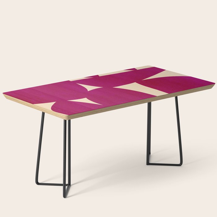 Abstract A11-magenta Coffee Table Gallery Image 1