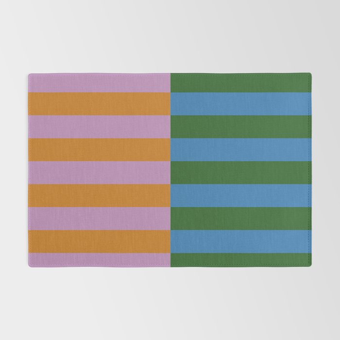 Abstraction_GEOMETRIC_STRIPE_LINE_COLORFUL_POP_ART_0701L Rug Gallery Image 2