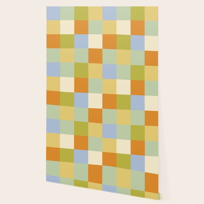 Bold Retro Checks Pattern - Large XXXVI Wallpaper Gallery Image 2