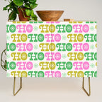 Ho Ho Ho - Pink and Green Credenza Gallery Image 1