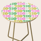 Ho Ho Ho - Pink and Green Side Table Gallery Image 2