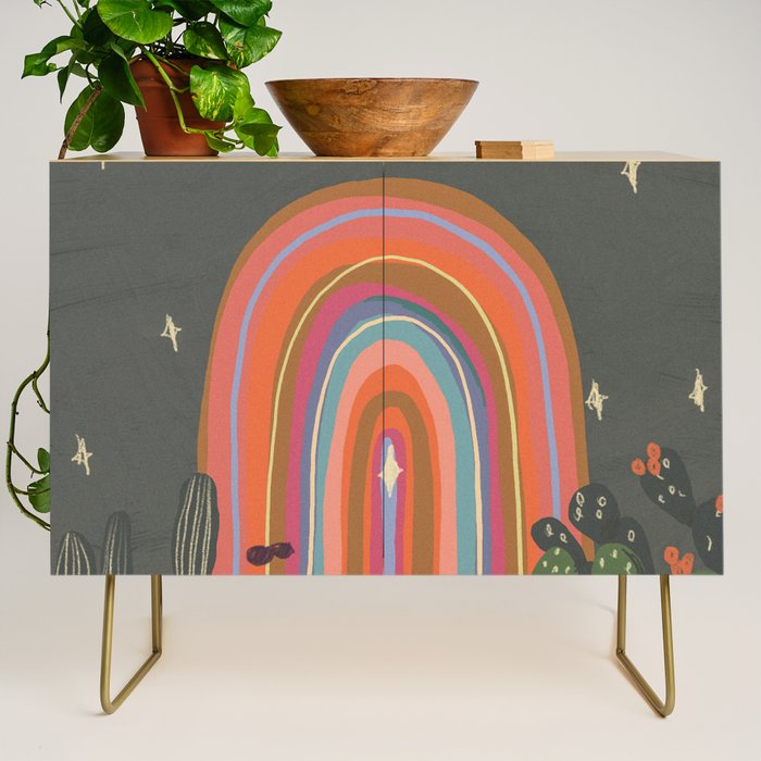 Rainbow door #2 Credenza Gallery Image 1