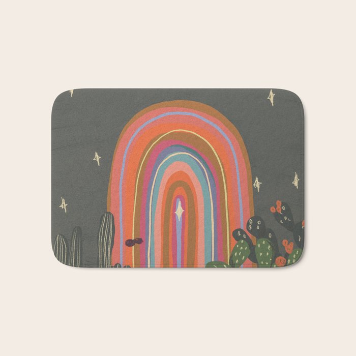 Rainbow door #2 Bath Mat Gallery Image 1