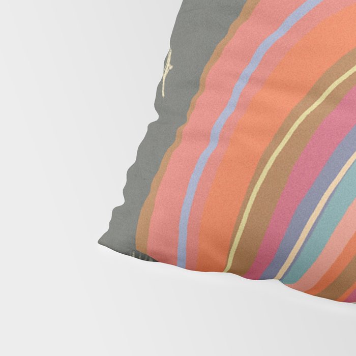 Rainbow door #2 Pillow Sham Gallery Image 4