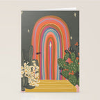 Rainbow door #2 Stationery Card Gallery Image 2