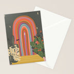 Rainbow door #2 Stationery Card Gallery Image 2