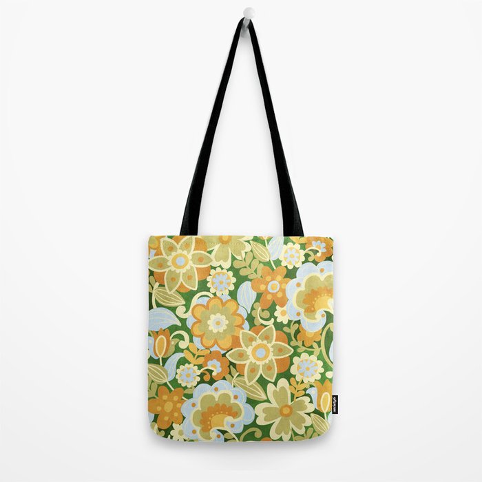 1970s in Green Tote Bag Gallery Image 2