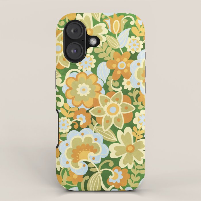 1970s in Green iPhone Case Gallery Image 1