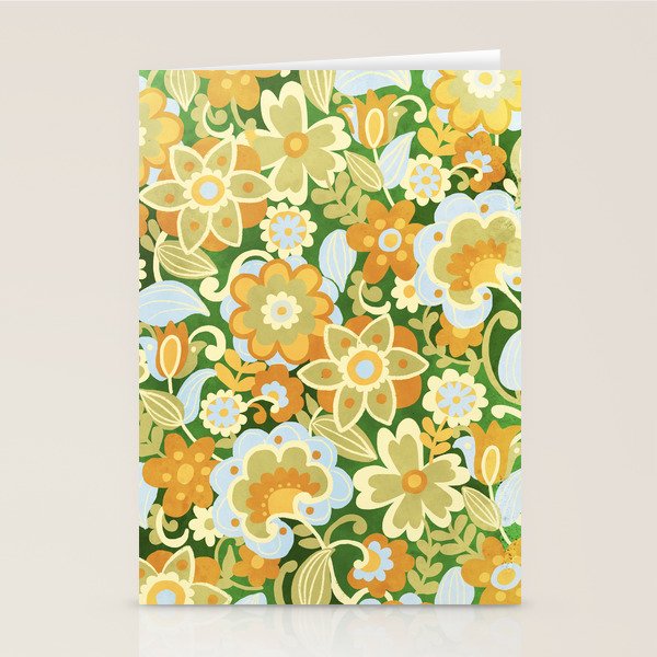 1970s in Green Stationery Card Gallery Image 1