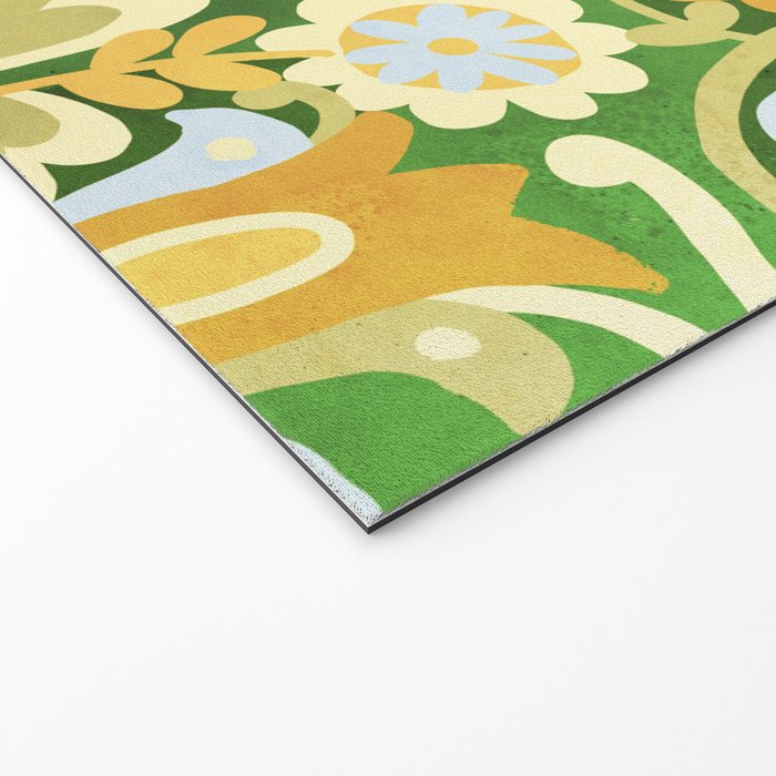 1970s in Green Welcome Mat Gallery Image 2