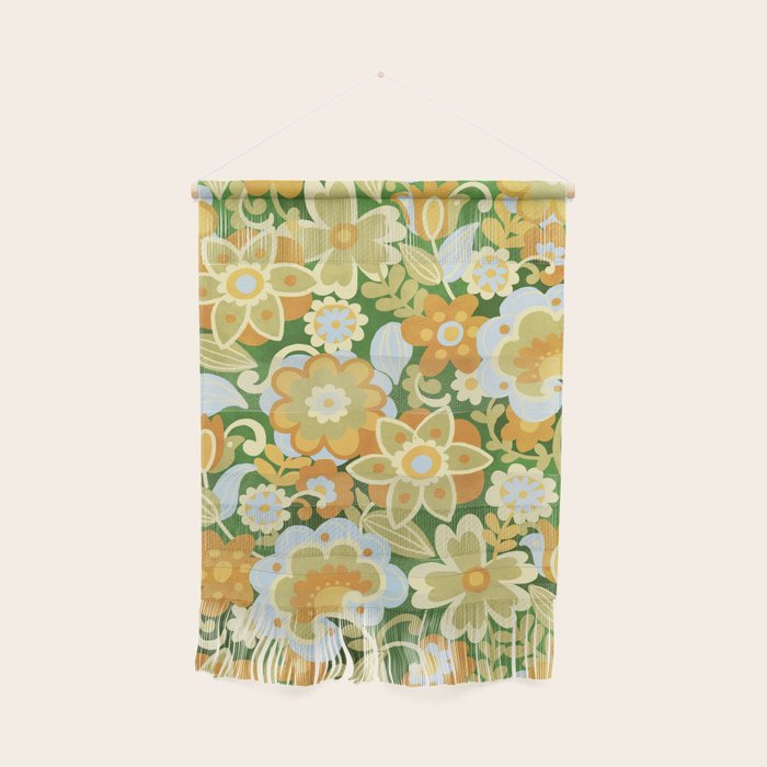 1970s in Green Wall Hanging Gallery Image 1