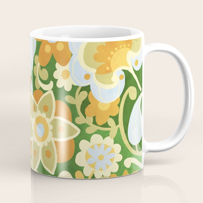 1970s in Green Coffee Mug Gallery Image 1