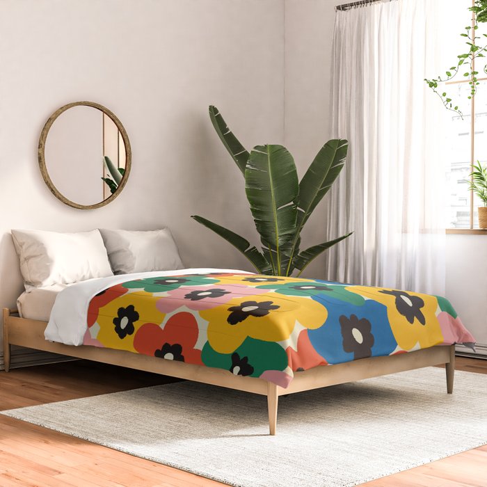 Summer Garden #3 Comforter Gallery Image 2
