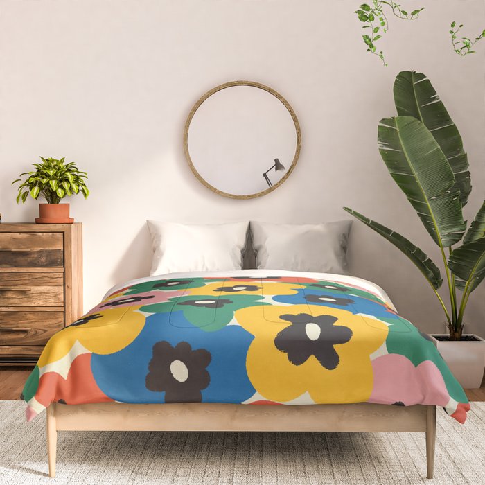Summer Garden #3 Comforter Gallery Image 3