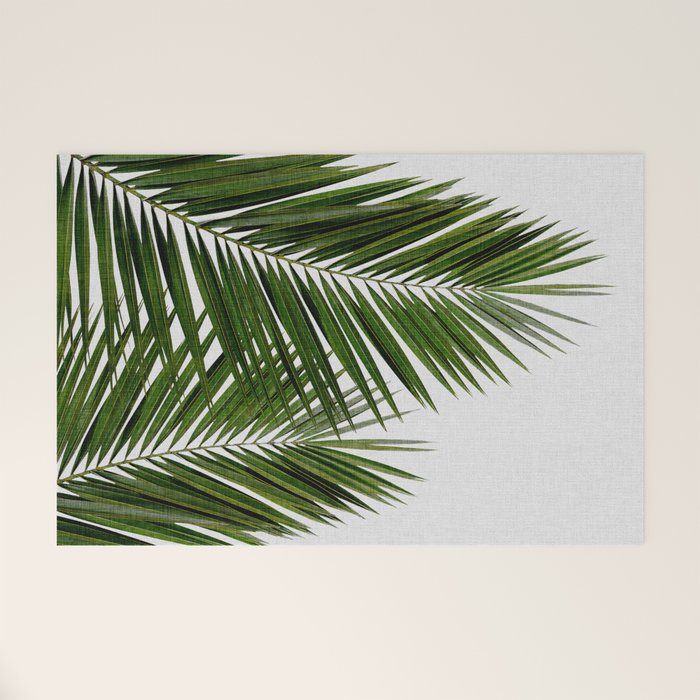 Palm Leaf II Welcome Mat Gallery Image 1