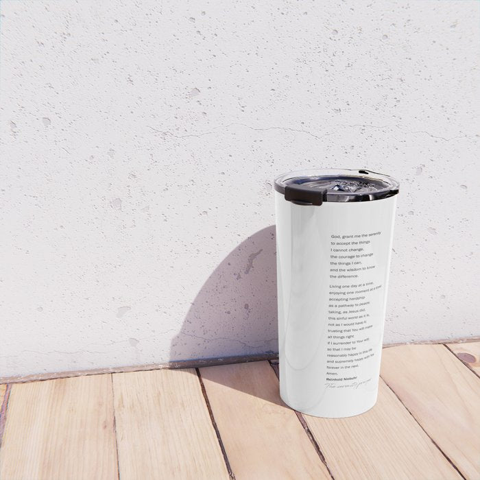 The Serenity Prayer Travel Mug Gallery Image 4