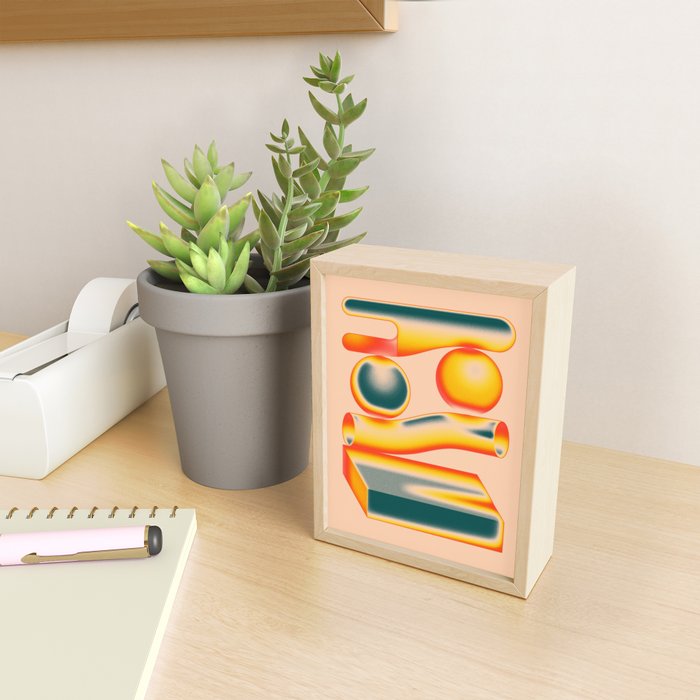 LOST AND FOUND Mini Art Print Gallery Image 2