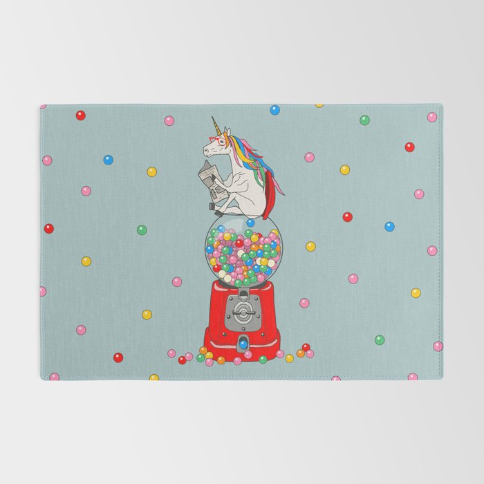 Unicorn Gumball Poop Rug Gallery Image 2