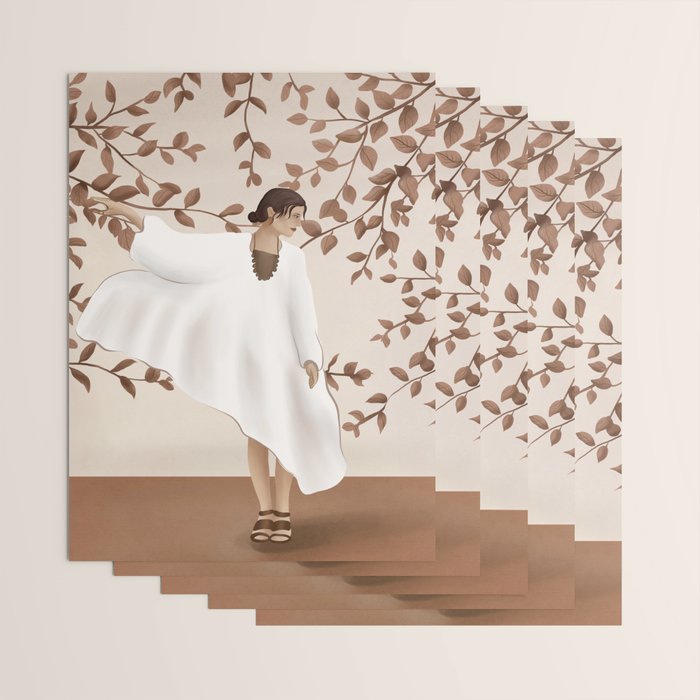 Soft Summer Breeze Wrapping Paper Gallery Image 3