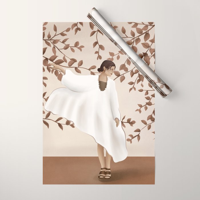 Soft Summer Breeze Wrapping Paper Gallery Image 1