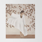 Soft Summer Breeze Throw Blanket Gallery Image 2