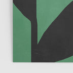 Abstract Flora - green & pink Poster Gallery Image 3