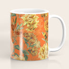 Vintage & Shabby Chic - Warm Sunny Yellow Flower Garden Coffee Mug Gallery Image 1