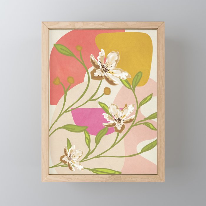 Elegant Shapes 12 Mini Art Print Gallery Image 1