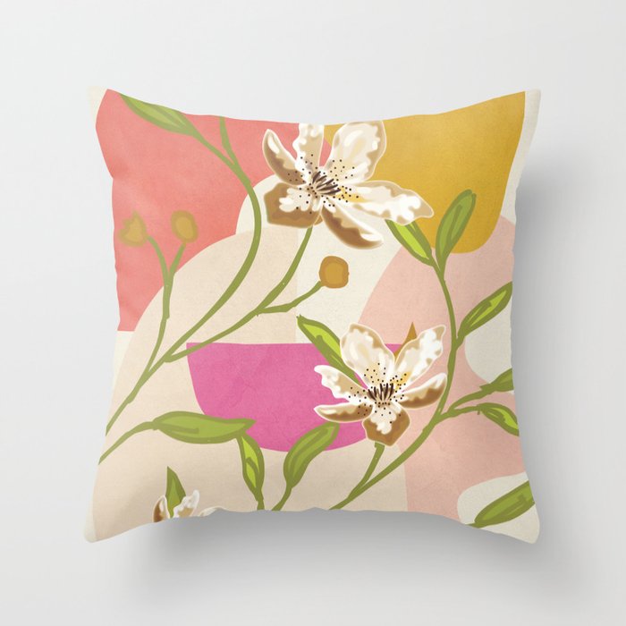 Elegant Shapes 12 Throw Pillow Gallery Image 6