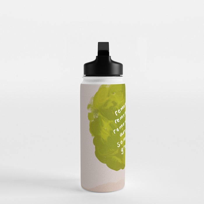 "Remember Your Story, Remember Your Roots, Remember That You Are A Part Of Something So Much Greater Than You." Water Bottle Gallery Image 3