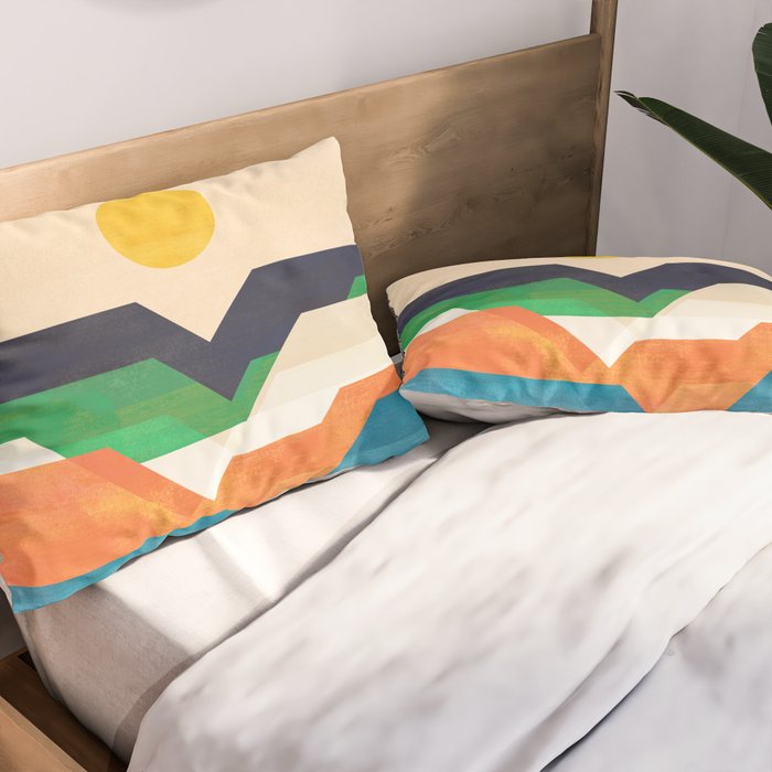 Tale from the shore Pillow Sham Gallery Image 2