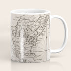 Vintage Map of Sicily Italy (1764) Coffee Mug Gallery Image 1