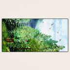 Mountain Forest Desk Mat Gallery Image 3