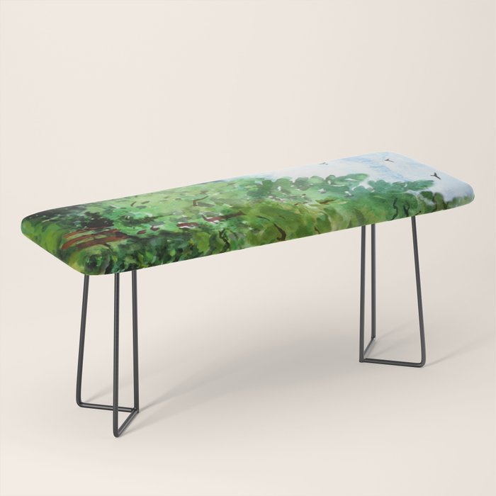 Mountain Forest Bench Gallery Image 1